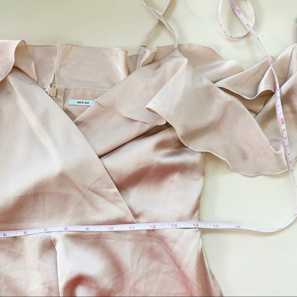 Kimchi blue champagne silky romper - Picture 6 of 9